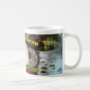 Caneca De Café 101st transportado por via aérea - Eagle gritando