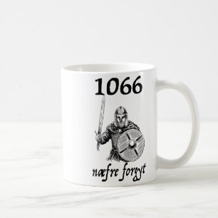 Caneca De Café 1066 Nunca Esqueça Naefre Forgyt História Inglesa