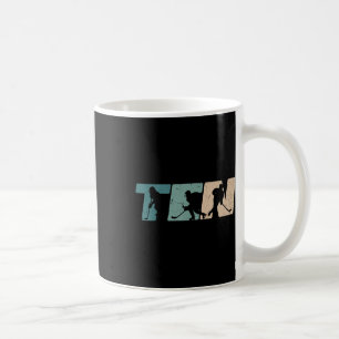 Caneca De Café 10.º Aniversário Retro Hóquei no Gelo 10 Anos Garo