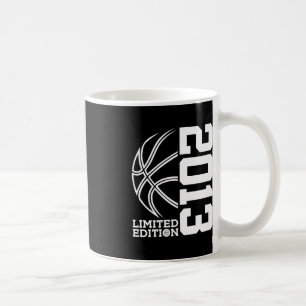 Caneca De Café 10.a edição de 2013 sobre o Aniversário de Basquet