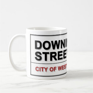 Caneca De Café 10 Downing Street London Inglaterra