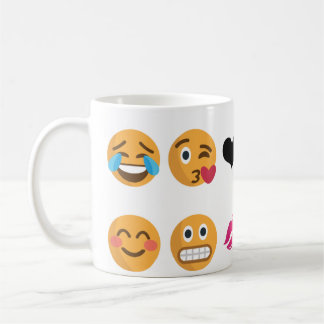 Caneca De Café 10 Emoji