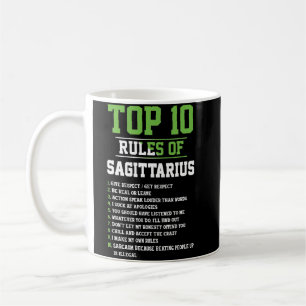 Caneca De Café 10 Regras Mais Importantes Do Horoscópio De Anive