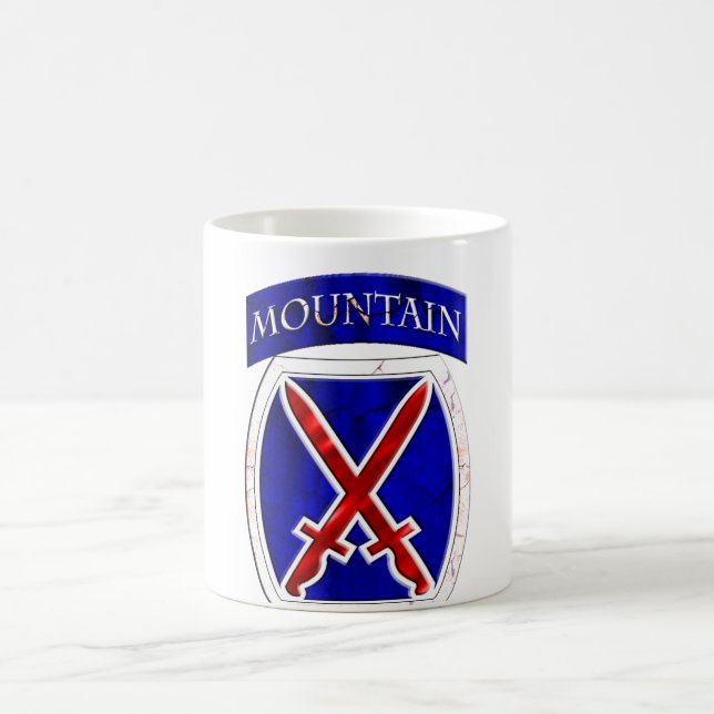 Caneca De Café 10o Divisão da montanha (Centro)