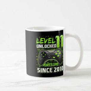 Caneca De Café 11 Aniversário do 11 do Jogo de Vídeo 2010 Desbloq