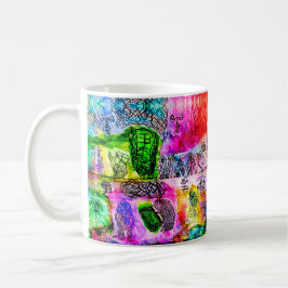 CANECA DE CAFÉ 11 OZ — ABSTRATO ART