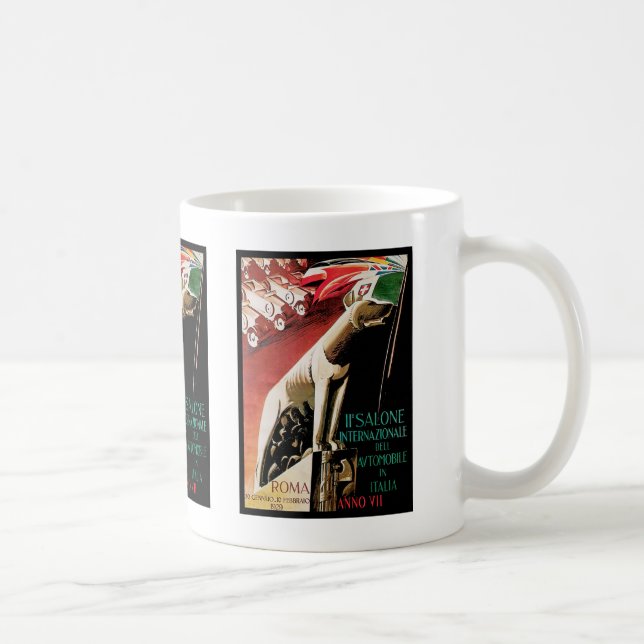 Caneca De Café 11 Salone International Automobile ~ Roma (Direita)