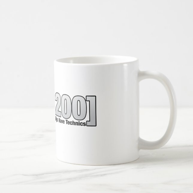 Caneca De Café 1200: Djs real tem técnicas (Direita)