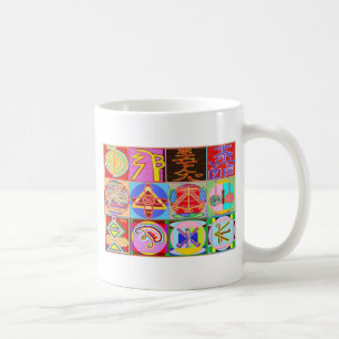 Caneca De Café 12 designs curas de Reiki n Karuna Reiki