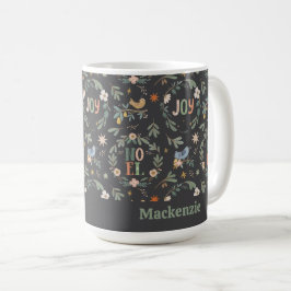 Caneca De Café 12 dias de Natal Padrão