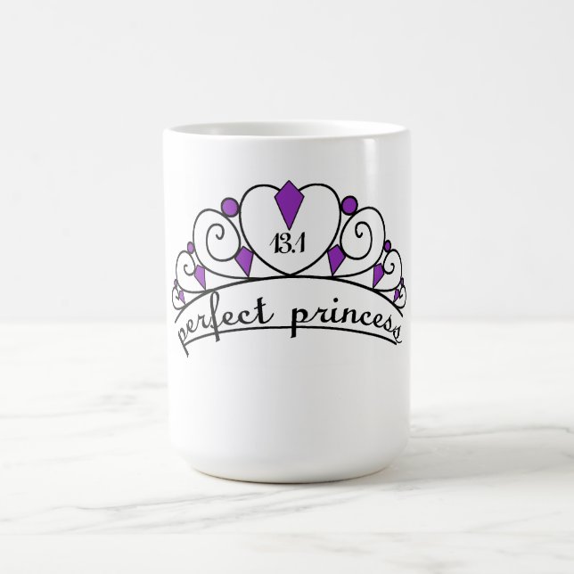 Caneca De Café 13,1 Princesa perfeita (roxa) (Centro)