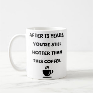 Caneca De Café 13 anos