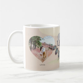 Caneca De Café 14 Wedding Anniversário Ivory 