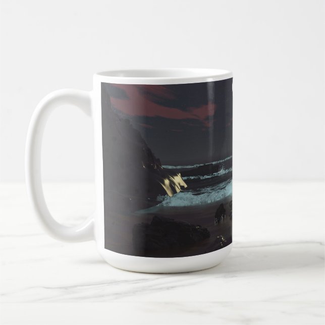 Caneca De Café 14oz mg com imagem "Stony Path" (Esquerda)
