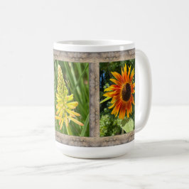 Caneca De Café 15 oz. Coffee Mug com Girassóis