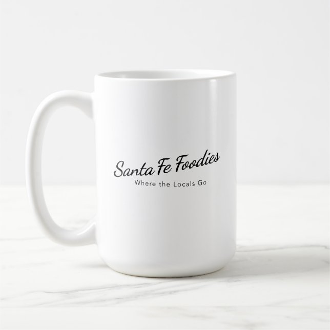Caneca De Café 15 oz Coffee Mug with Logo (Esquerda)