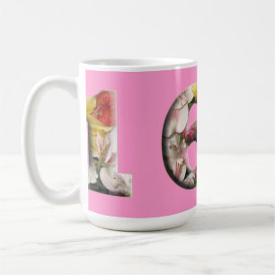 Caneca De Café 16 Milestone Floral Mug Personalizável