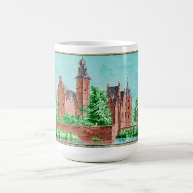 Caneca De Café 1729 A. de Haen Holandês Kasteel WESTERVELT .... (Centro)