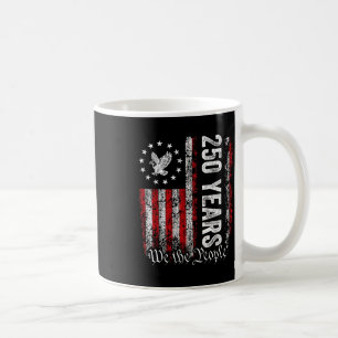 Caneca De Café 1776-2026 250 anos de aniversario da america veter