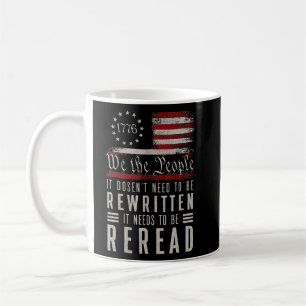 Caneca De Café 1776 Bandeira Americana Nós Temos As Pessoas Que P