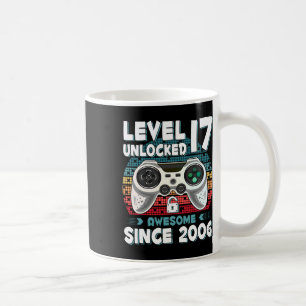 Caneca De Café 17 anos Bday Son Boy Engraçado Jogador 17 anos de