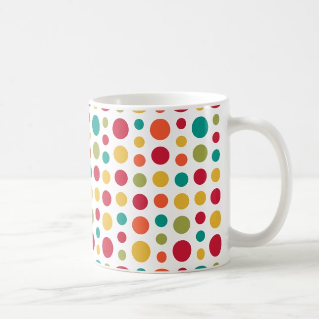 Caneca De Café 180115 v2 - Cores 02 - em branco (Direita)