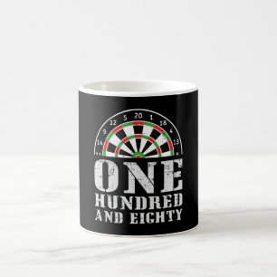 Caneca De Café 180 Darts Dart Dartboard Bullseye Arrow Engraçado 