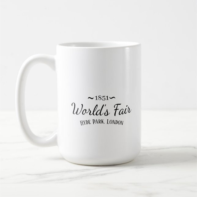 Caneca De Café 1851 Victorian Commemorative Mug - Gift (Esquerda)