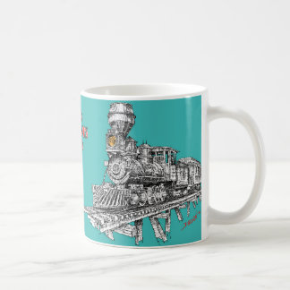 Caneca De Café 1880 Baldwin 2-8-0
