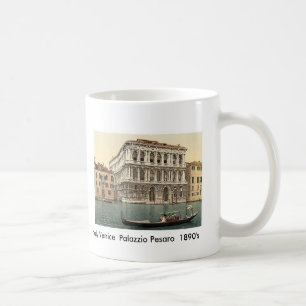 Caneca De Café 1890's de Italia Veneza Palazzo Pesaro