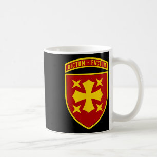 Caneca De Café 19º Corpo do Exército (Ucrânia) Militar Ucraniano