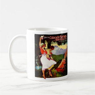 Caneca De Café 1919 piques repicam o poster de Colorado