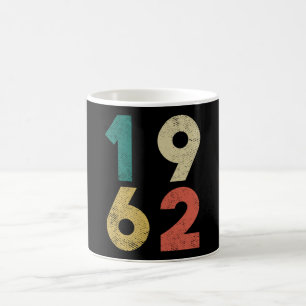 Caneca De Café 1962 Vintage Aniversário Retro