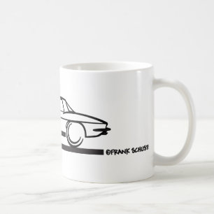 Caneca De Café 1965 Corvette Stingray Hardware BLK