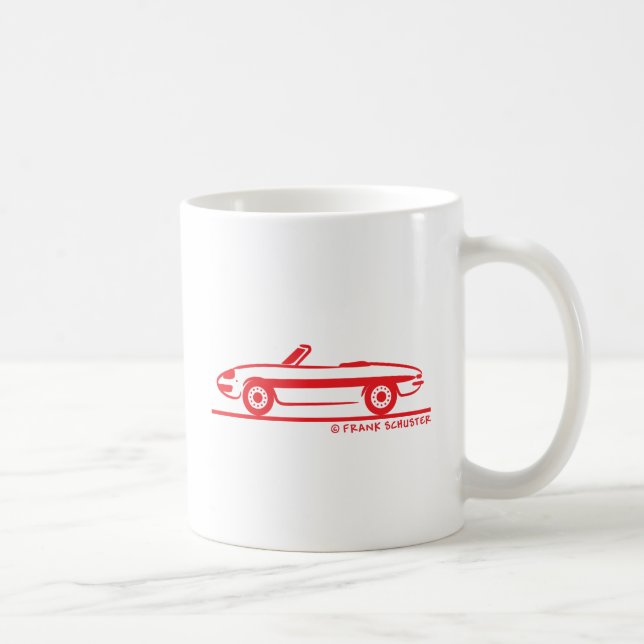 Caneca De Café 1966 Alfa Romeo Duetto Spider Veloce (Direita)