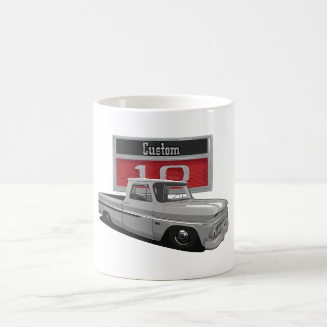 Caneca De Café 1966 Caminhão Chevy C10 Alucinado (Centro)