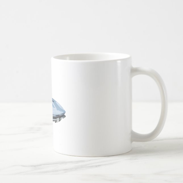Caneca De Café 1966 Chevrolet Corvette 2 (Direita)