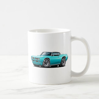 Caneca De Café 1968-69 carro superior Turquesa-Branco de GTO