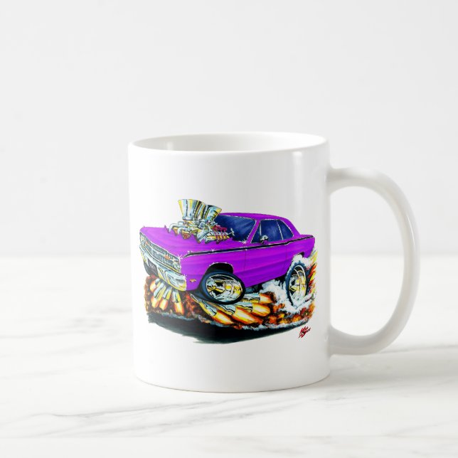 Caneca De Café 1968-71 carro do roxo do dardo de Dodge (Direita)