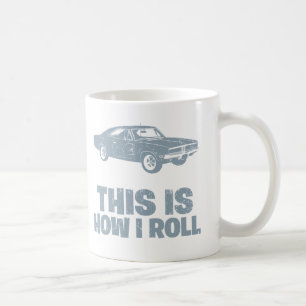 Caneca De Café 1969 SE do carregador R/T de Dodge