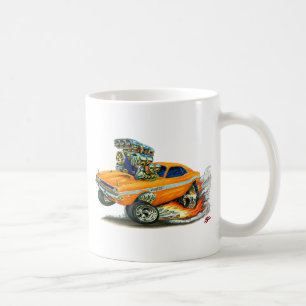 Caneca De Café 1970-72 carro da laranja do desafiador de Dodge