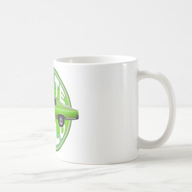 Caneca De Café 1970 monte - máquina verde de Carlo (Direita)