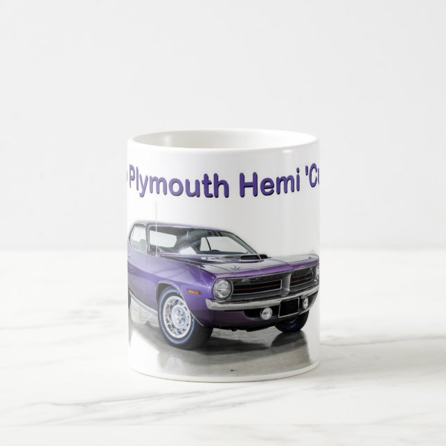Caneca De Café 1970 Plymouth Hemi 'Cuda (Centro)