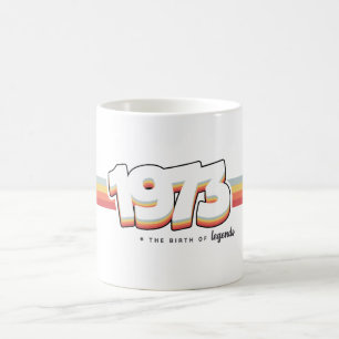 Caneca De Café 1973 Nascimento de lendas