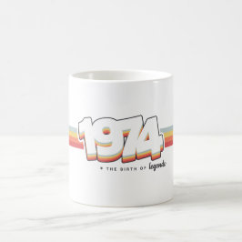 Caneca De Café 1974 Nascimento de lendas