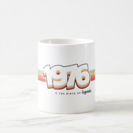 Caneca De Café 1976 Nascimento de lendas