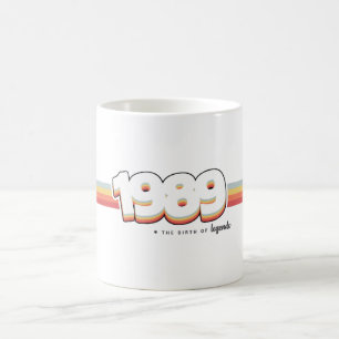 Caneca De Café 1989 Nascimento de lendas