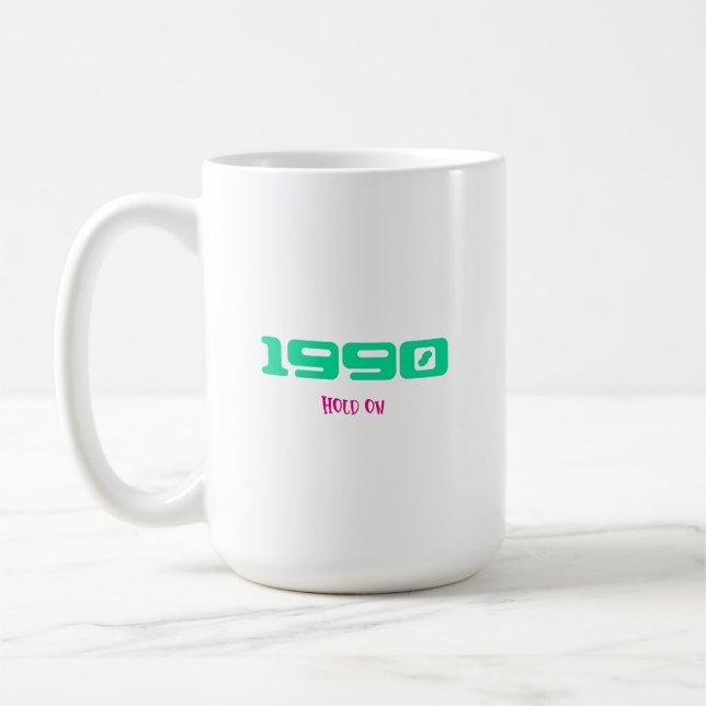 Caneca De Café 1990 Top Música, Segure (Esquerda)