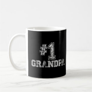 Caneca De Café 1 Avô - Presente de Dia de os pais Número Um