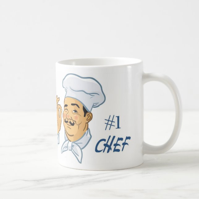 Caneca De Café #1 Chef (Direita)